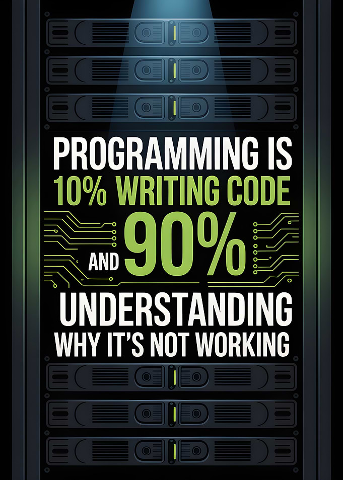 Programming Humor Server Rack