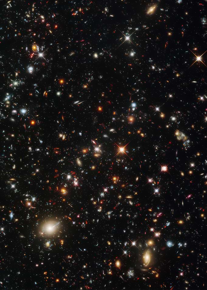 Deep Space Galaxy Field