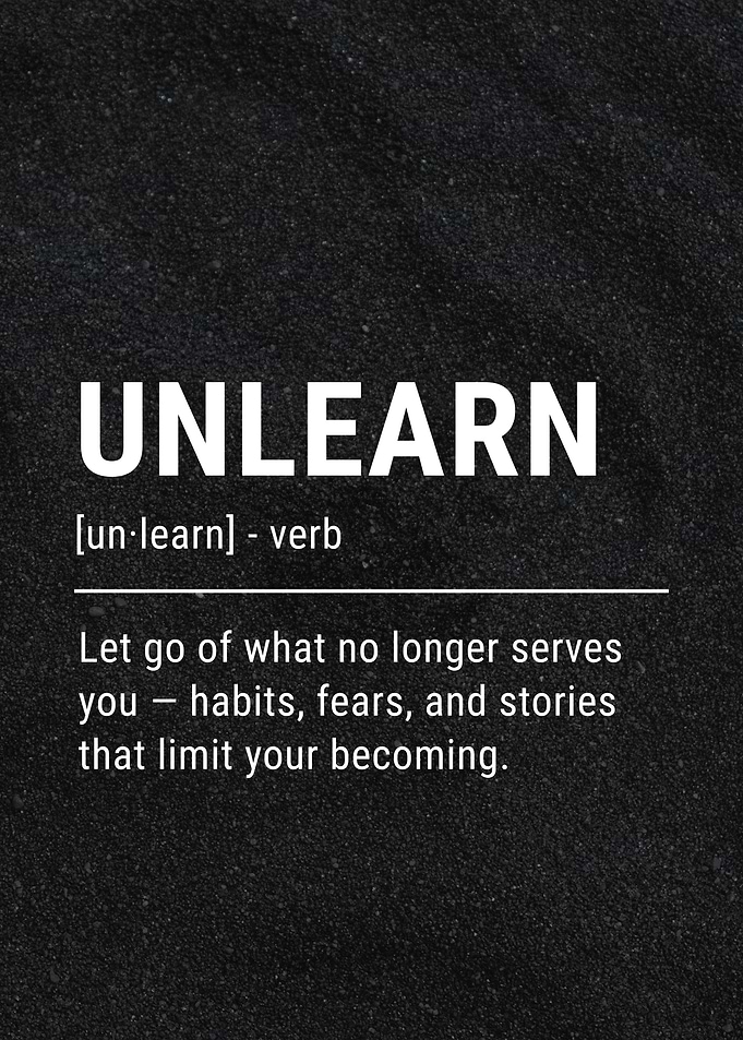 Unlearn Definition