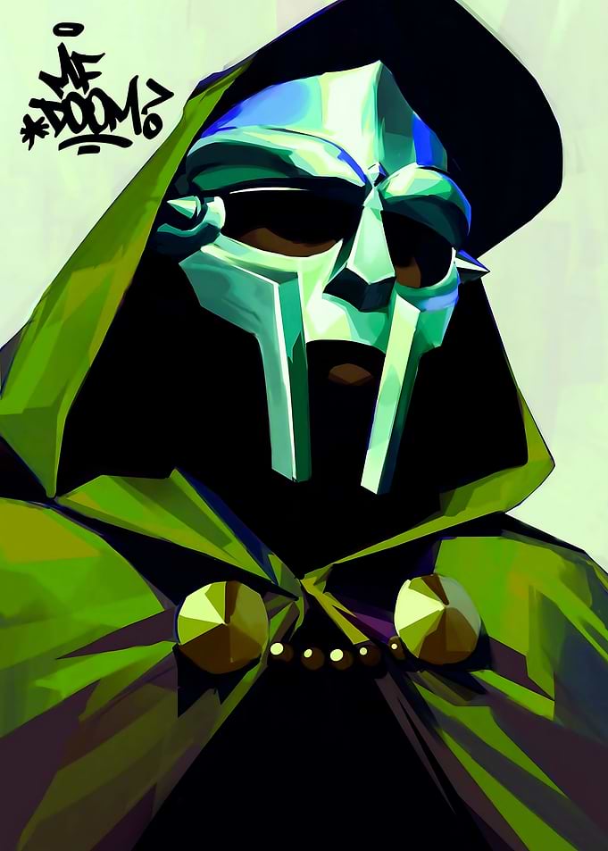 MF DOOM Portrait