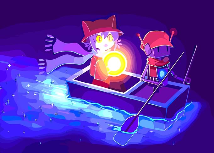 night in. the woods