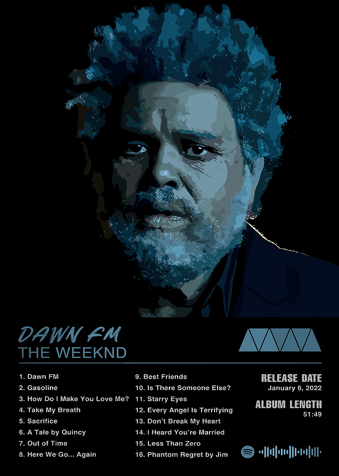 The Weeknd Dawn FM Album Art