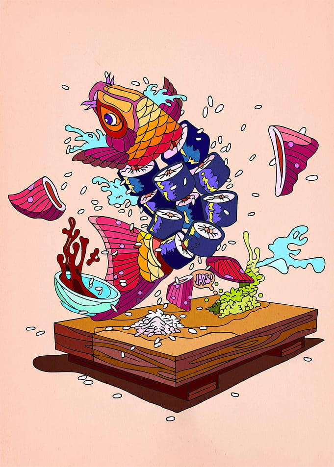 Sushi Fish Japanese