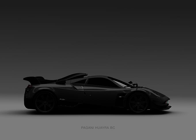 Pagani Huayra BC Dark Silhouette