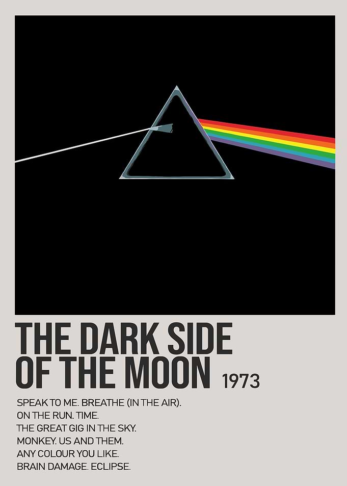 The Dark Side of the Moon Poster