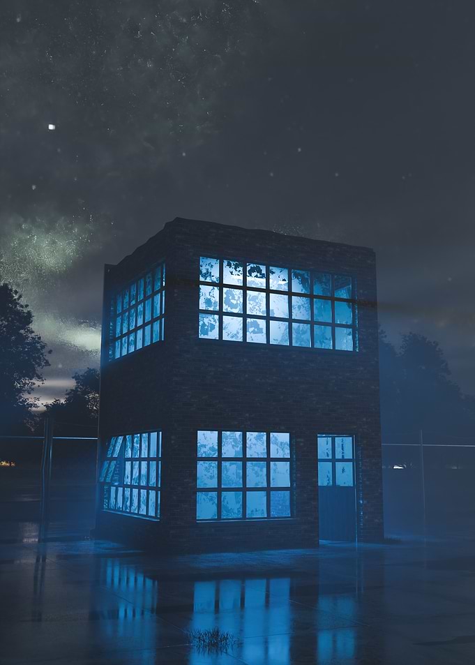 Haunted Abandoned Building
