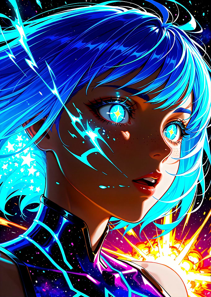 Starbound Surge – Neon Overdrive
