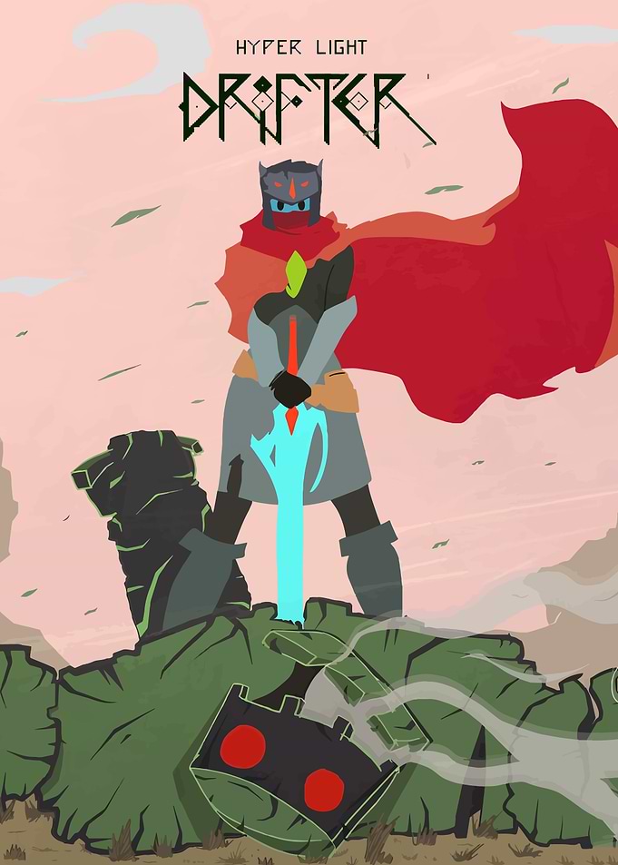 Hyper Light Drifter Game Art