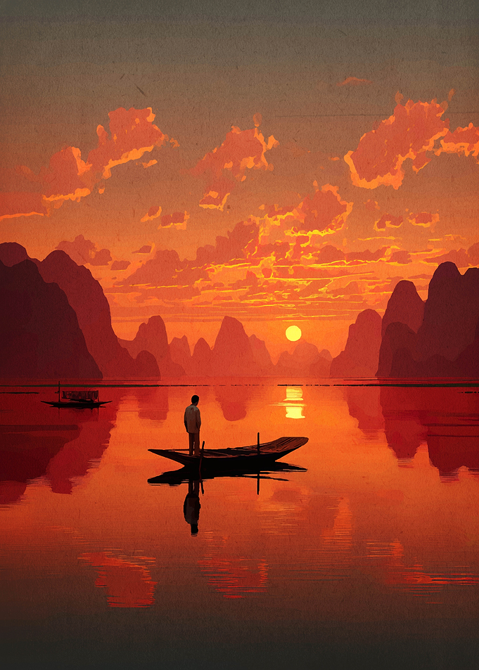 Sunset Serenity on the Water