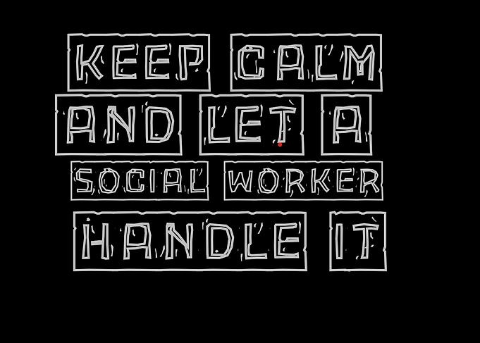 Keep Calm Social Worker