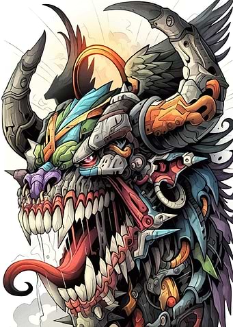 Mechanical Dragon Monster