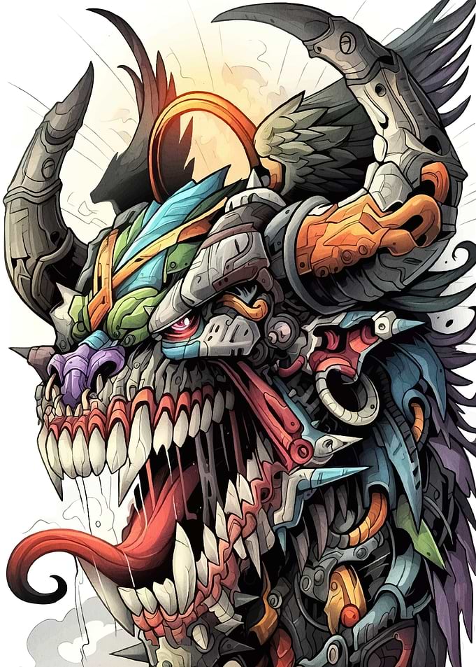 Mechanical Dragon Monster