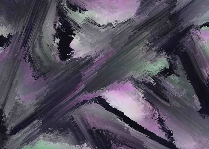 Abstract Brushstroke Painting 12 by Kristalin Davis