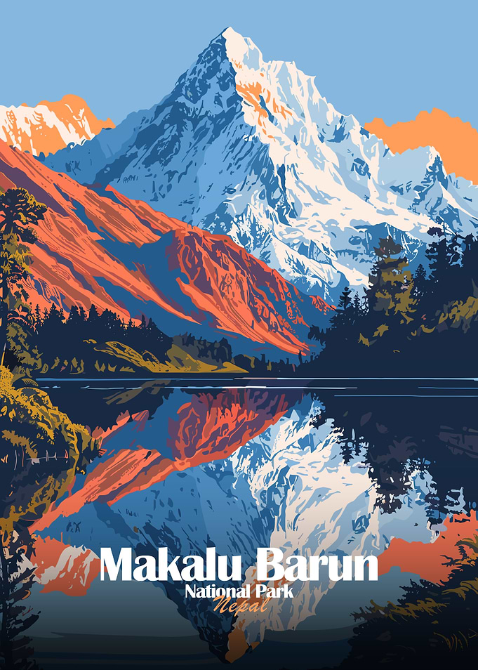 Makalu Barun National Park Poster