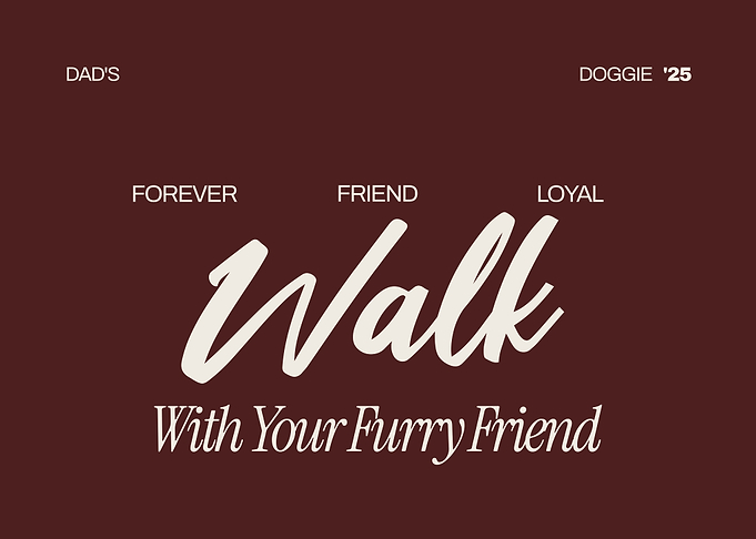 Dad's Doggie Walk