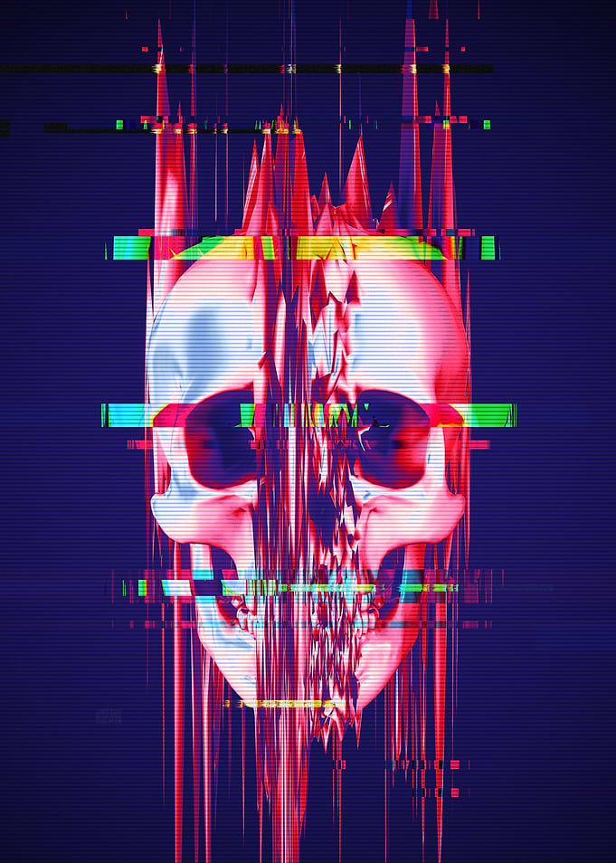 Glitch Skull