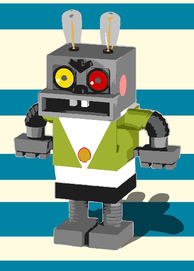 Soviet Cartoon Robot hare