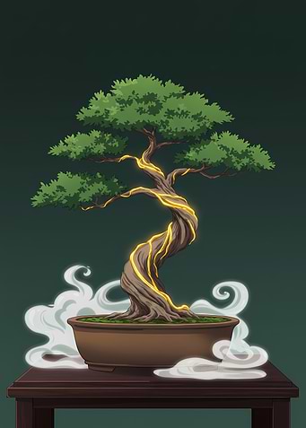 Kintsugi Bonsai Tree