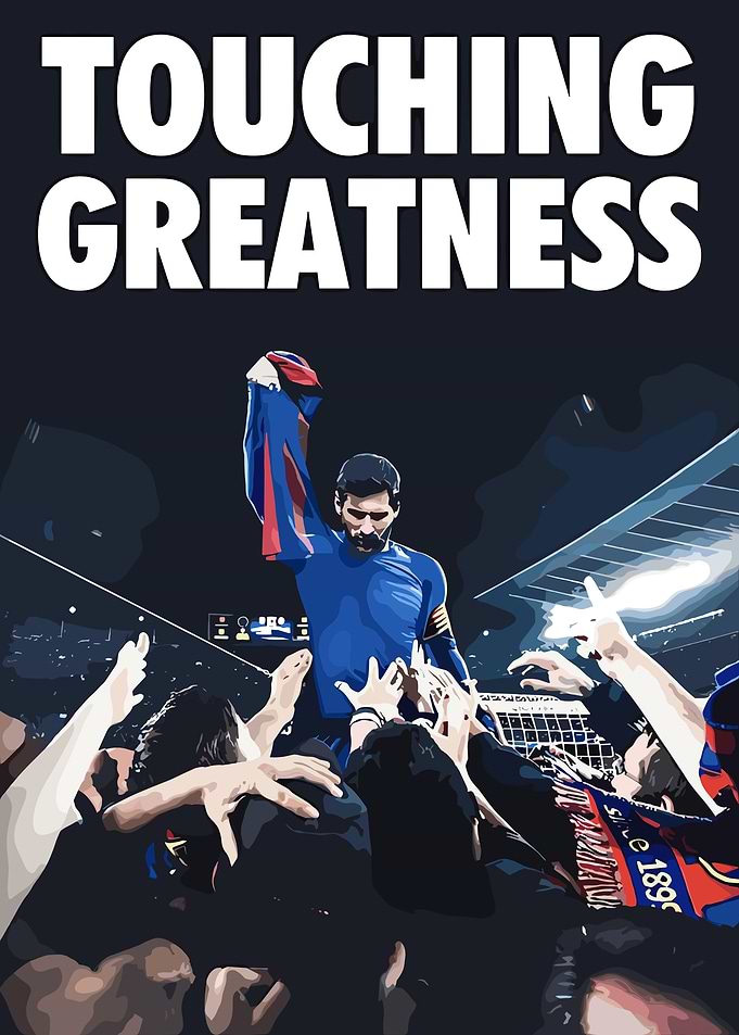 Lionel Messi Touching Greatness: Celebration