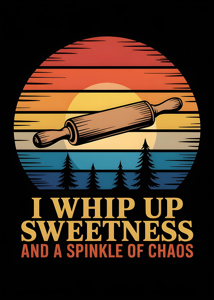 Sweetness and Chaos Baking Design