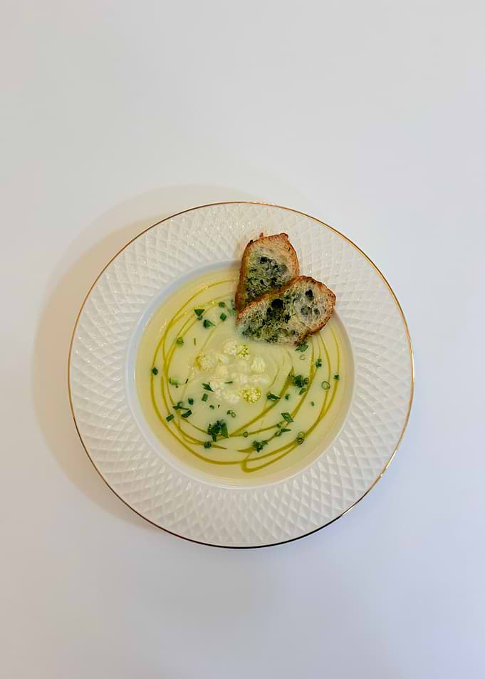 Cream of Cauliflower Soup – Velouté Dubarry