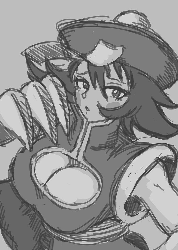 Anime Girl Sketch