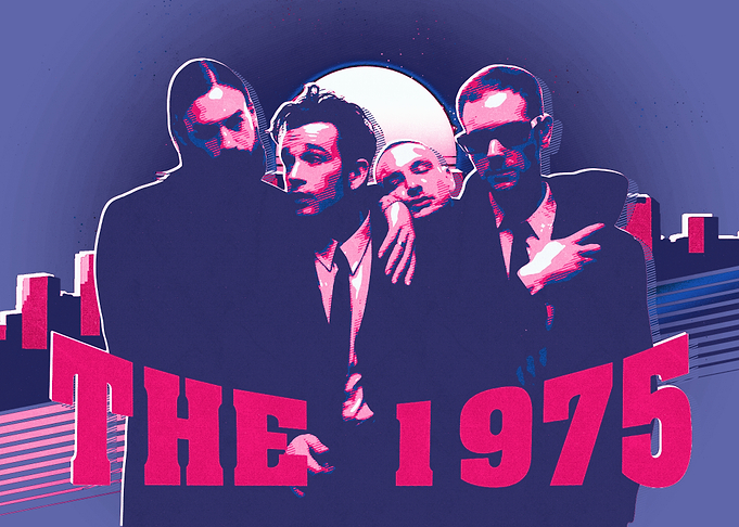 The 1975 Band Poster