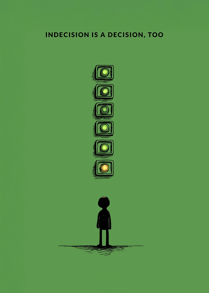 Indecision is a decision, too