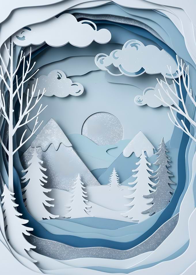 Paper White Winter