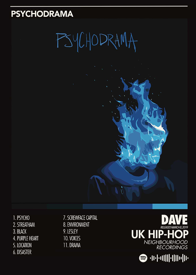 Dave Psychodrama Album Cover