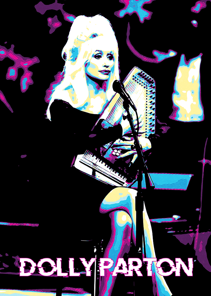 Dolly Parton retro
