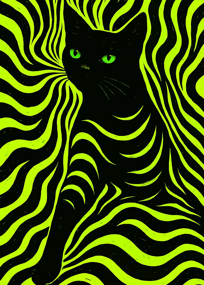 Black Cat Neon