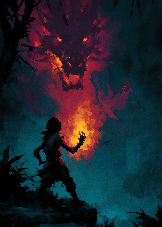 Fiery Dragon Confrontation