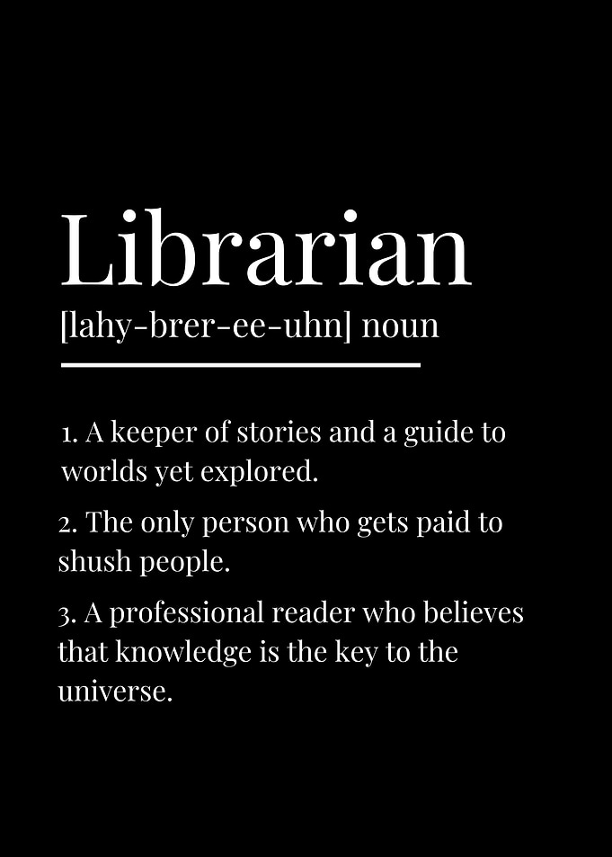 Funny Librarian Definition