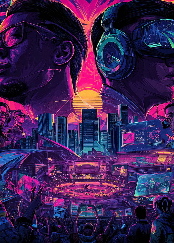 Cyberpunk Gaming Tournament