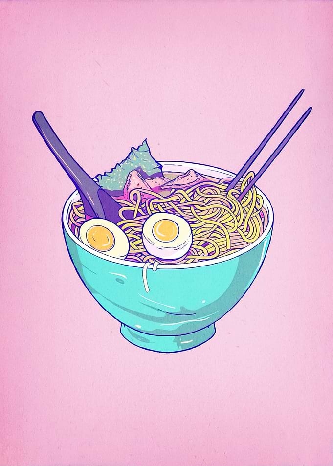Ramen Bowl Japanese