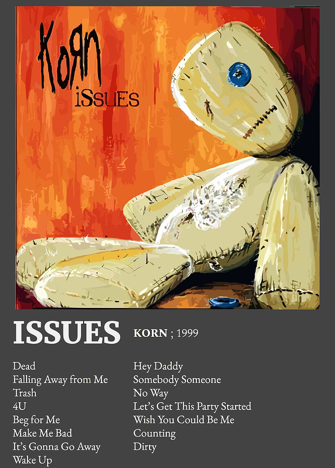 Korn Issues Album Cover Art