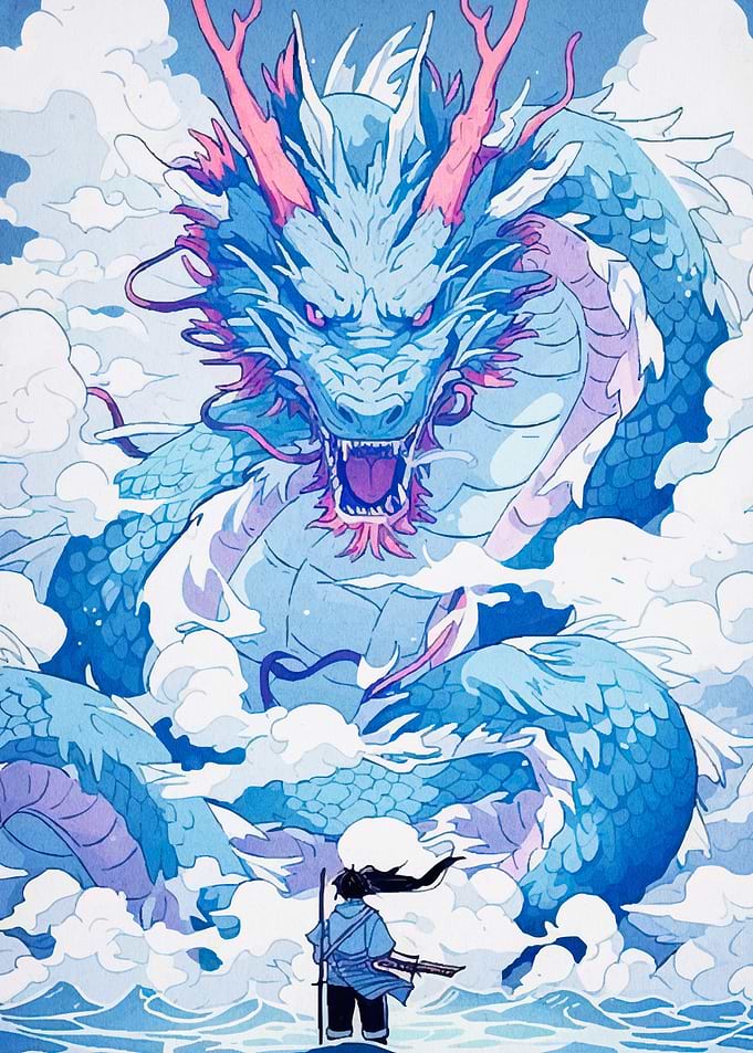 Dragon and Warrior