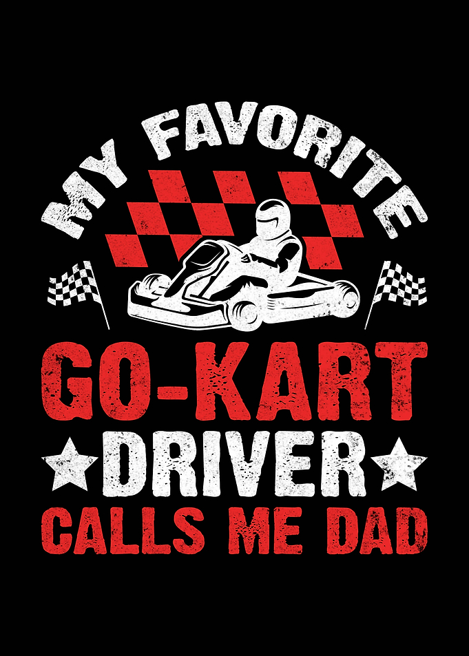 Go-Kart Driver Dad