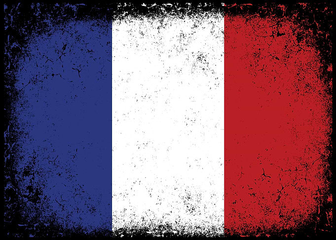 Distressed French Flag