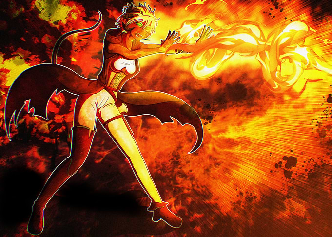 The Fire Warlock