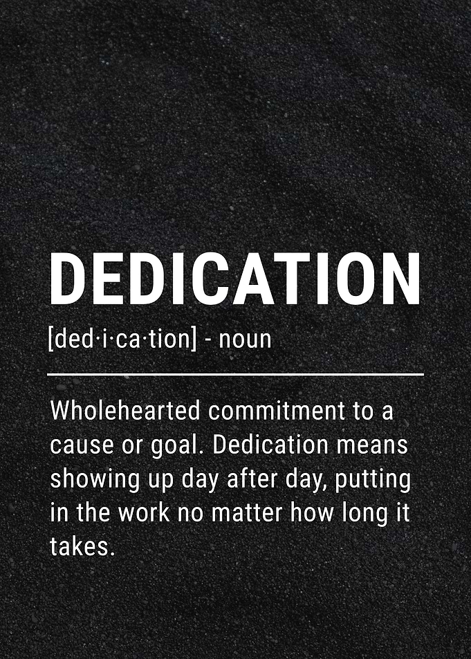 Dedication Definition