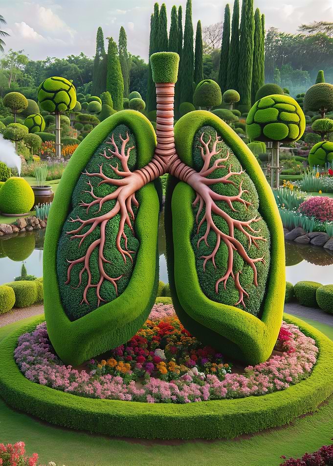 Lungs Topiary
