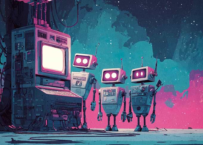 Robots and Computer in Space