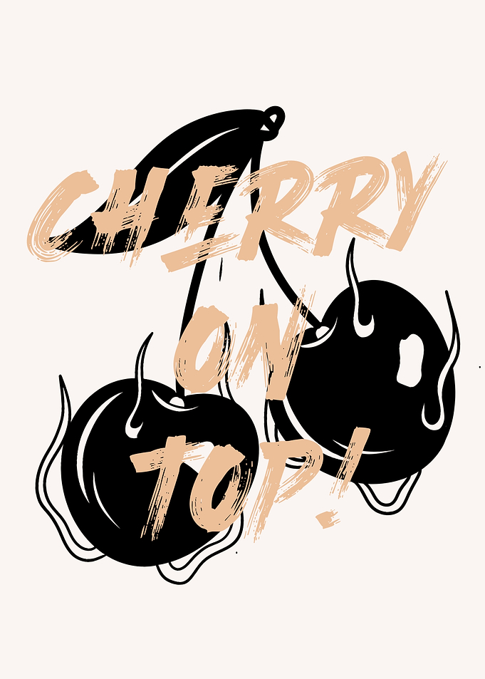 Cherry On Top Graphic Art