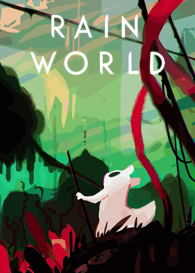 Rain World Game Cover Art