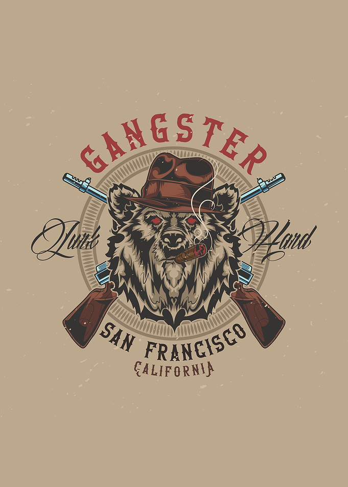 Gangster Bear San Francisco California
