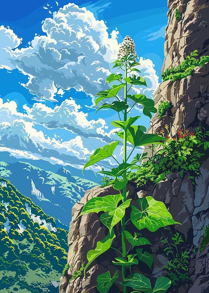 Mountain Plant Landscape