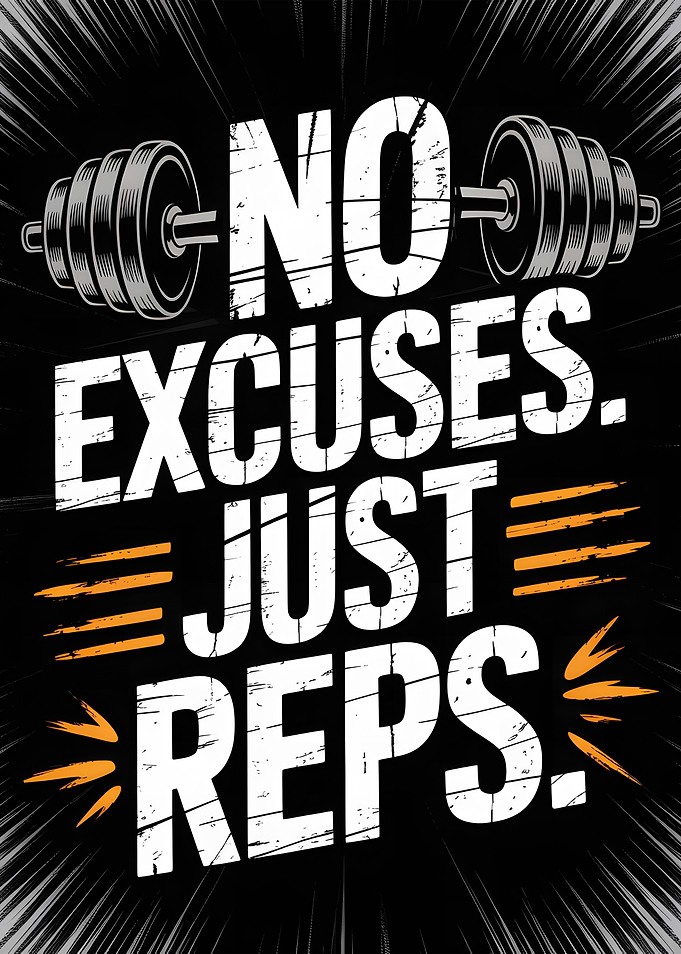 No Excuses, Just Reps