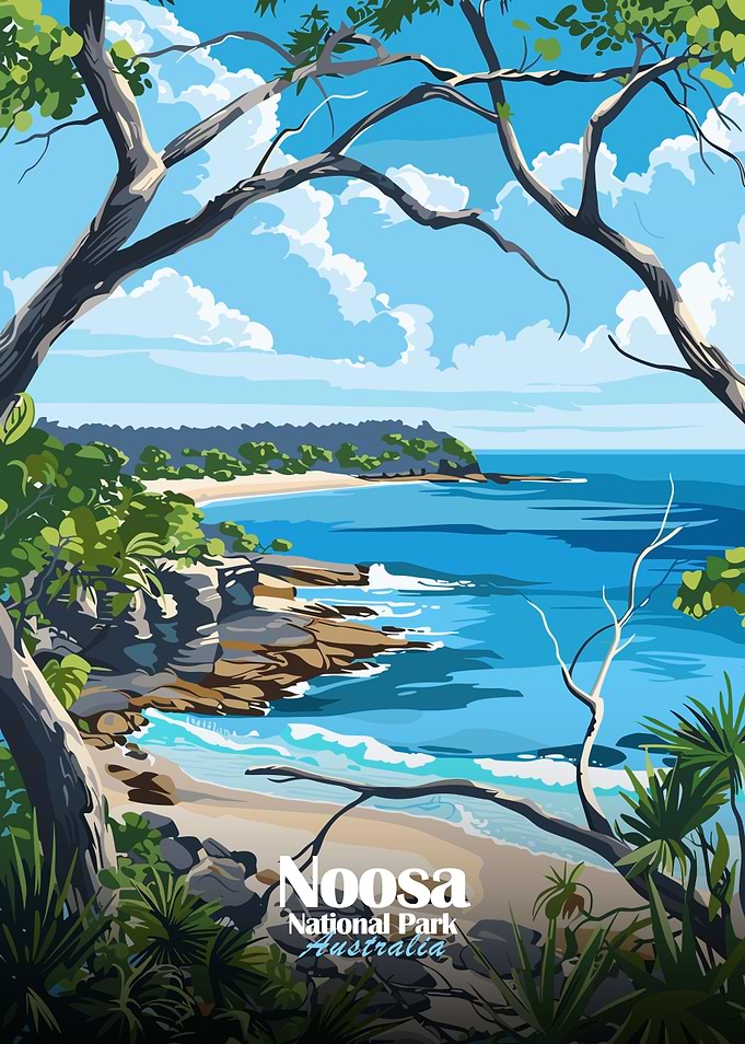 Noosa National Park Australia Coastal View